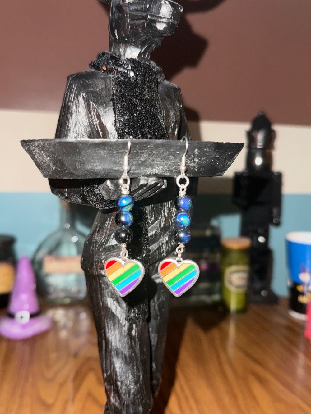 Pride Hearts earrings 